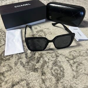 Chanel Black Sunglasses